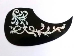 ACOUSTIC GUITAR PICK GUARD PEARLOID PATTERNED SELF ADHESIVE